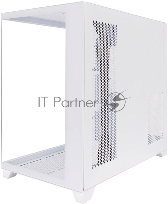 Корпус 1STPLAYER MEGAVIEW MV8-TP White / ATX / MV8-TP-WH