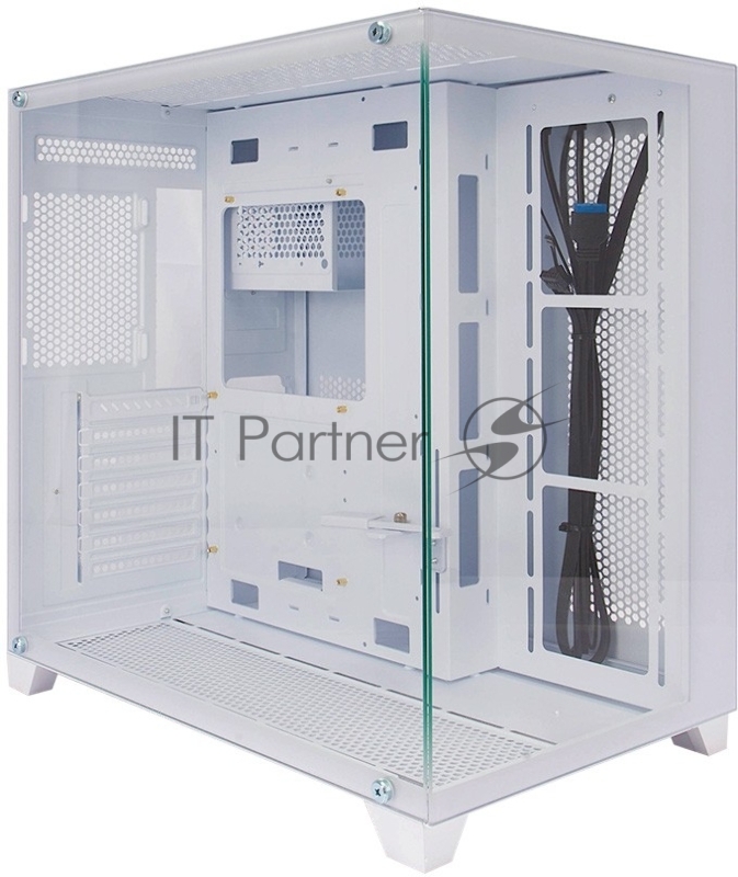 Корпус 1STPLAYER MEGAVIEW MV8-TP White / ATX / MV8-TP-WH