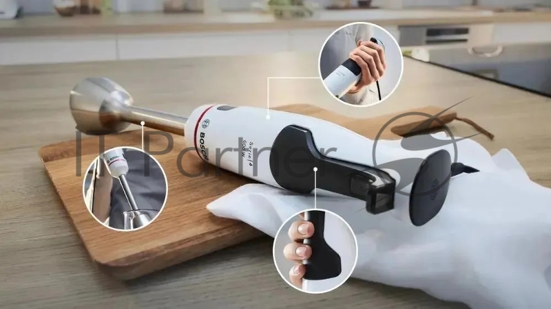 Блендер погружной Bosch MSM4W210 600Вт белый