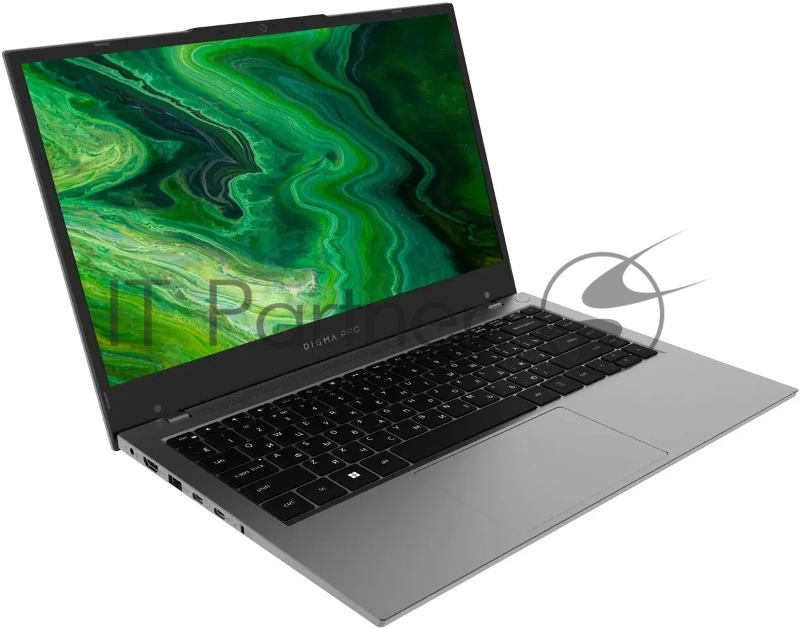 Ноутбук Digma Pro Fortis Core i3 1005G1 8Gb SSD512Gb Intel UHD Graphics 14.1 IPS FHD (1920x1080) Windows 11 Professional grey WiFi BT Cam 4000mAh (DN14P3-8DXW01)
