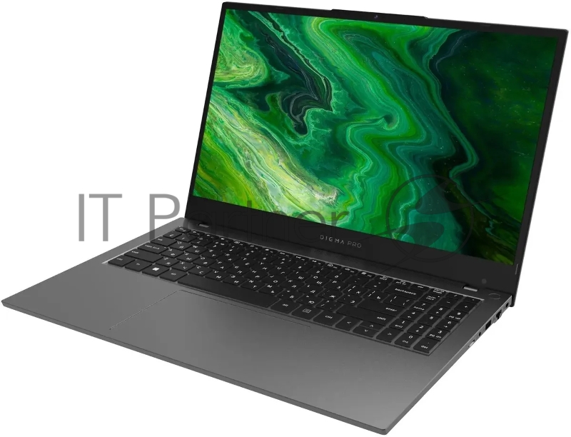 Ноутбук Digma Pro Fortis Core i3 1005G1 8Gb SSD512Gb Intel UHD Graphics 15.6 IPS FHD (1920x1080) Windows 11 Professional grey WiFi BT Cam 4250mAh (DN15P3-8DXW03)