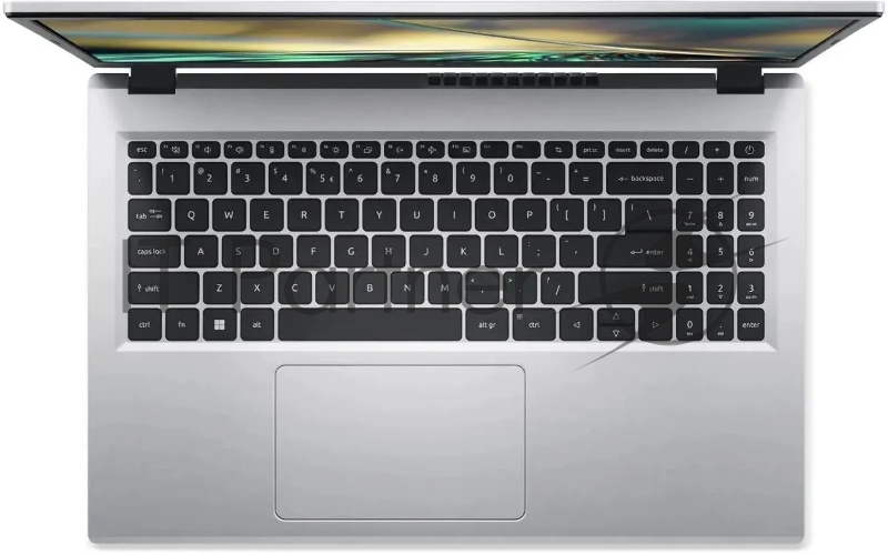 Ноутбук Acer Aspire 3 A315-510P-C4W1 N100 8Gb SSD256Gb Intel UHD Graphics 15.6 IPS FHD (1920x1080) noOS silver WiFi BT Cam (NX.KDHCD.00D)