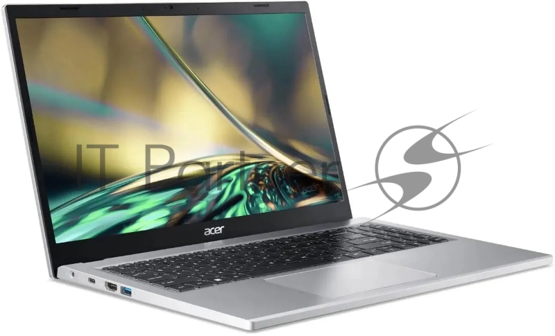 Ноутбук Acer Aspire 3 A315-510P-C4W1 N100 8Gb SSD256Gb Intel UHD Graphics 15.6 IPS FHD (1920x1080) noOS silver WiFi BT Cam (NX.KDHCD.00D)