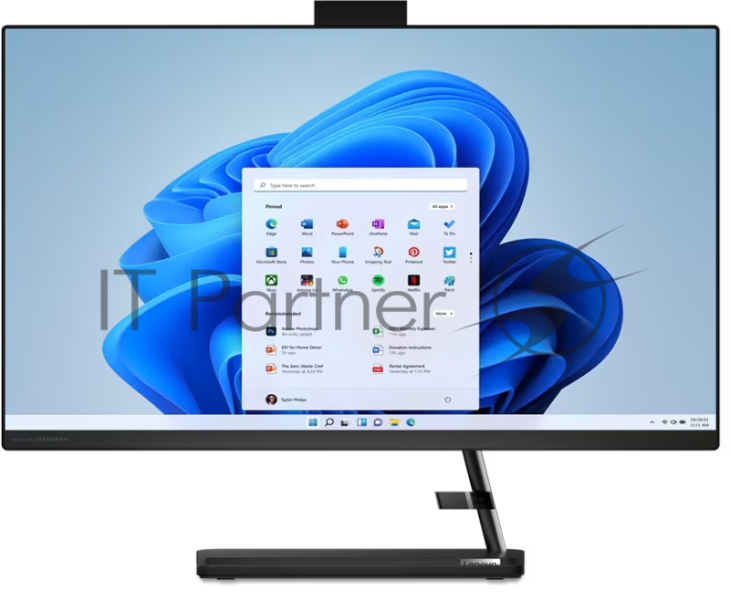 Моноблок Lenovo IdeaCentre AIO 3 27IAP7 27(1920x1080 IPS)/Intel Core i7 13620H(Ghz)/16384Mb/512SSDGb/n UHD Graphics/Cam/BT/WiFi/war 1y/8.82kg/black/noOS + RU kbd, mouse USB