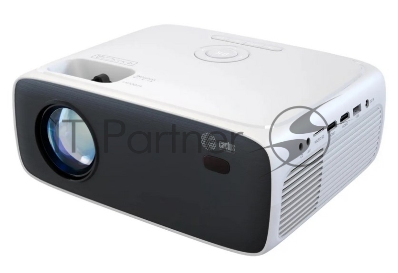 Проектор Cactus CS-PRM.07WT.Full HD LCD 3200Lm LS 320Lm ANSI (1920x1080) 1500:1 ресурс лампы:30000часов 1xUSB typeA 3xHDMI 1.16кг