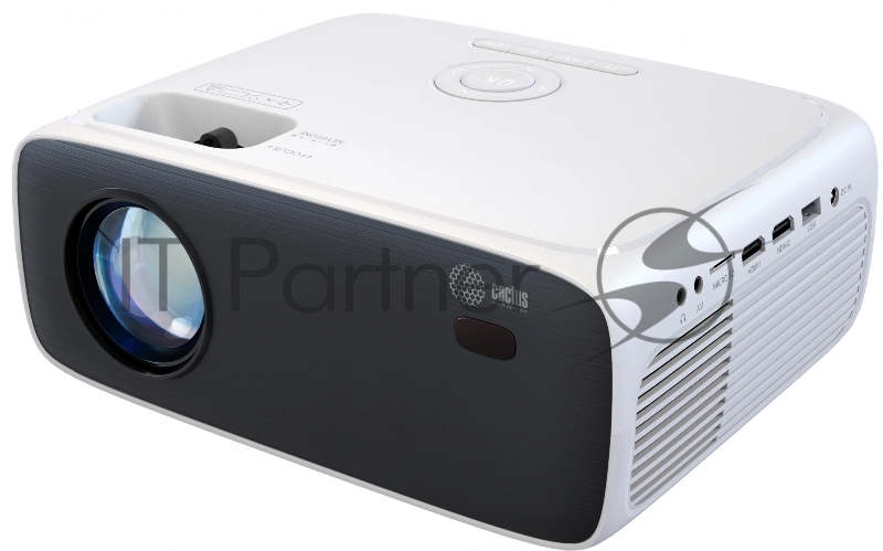 Проектор Cactus CS-PRM.07WT.Full HD LCD 3200Lm LS 320Lm ANSI (1920x1080) 1500:1 ресурс лампы:30000часов 1xUSB typeA 3xHDMI 1.16кг