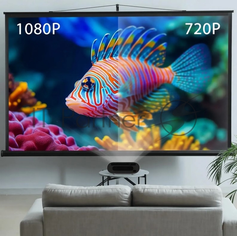 Проектор Cactus CS-PRO.01WT.Full HD LCD 6000Lm LS 600Lm ANSI (1920x1080) 2000:1 ресурс лампы:30000часов 1xUSB typeA 1xHDMI 2.55кг