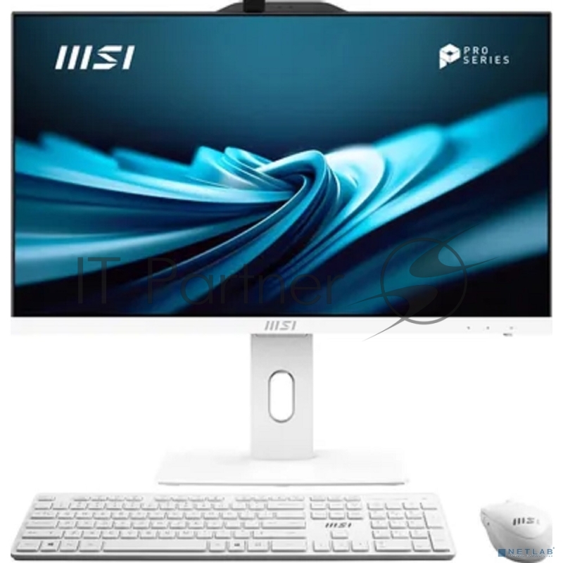 Моноблок 23.8 FHD MS Pro AP242P 14M-668XRU white (Core i7 14700/16Gb/512Gb SSD/VGA int/noOS/kb+m) (9S6-AE0622-668)
