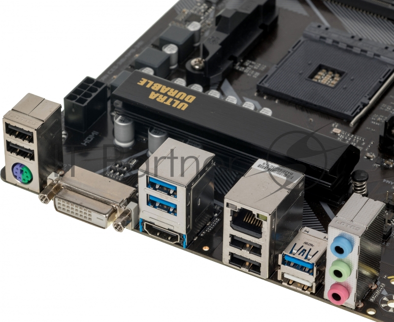 Материнская плата GIGABYTE B550M DS3H (V1.7) Soc-AM4 AMD B550 4xDDR4 mATX AC`97 8ch(7.1) GbLAN RAID+DVI+HDMI