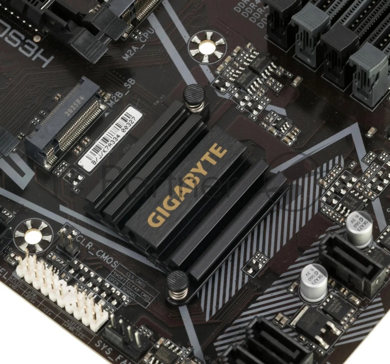 Материнская плата GIGABYTE B550M DS3H (V1.7) Soc-AM4 AMD B550 4xDDR4 mATX AC`97 8ch(7.1) GbLAN RAID+DVI+HDMI