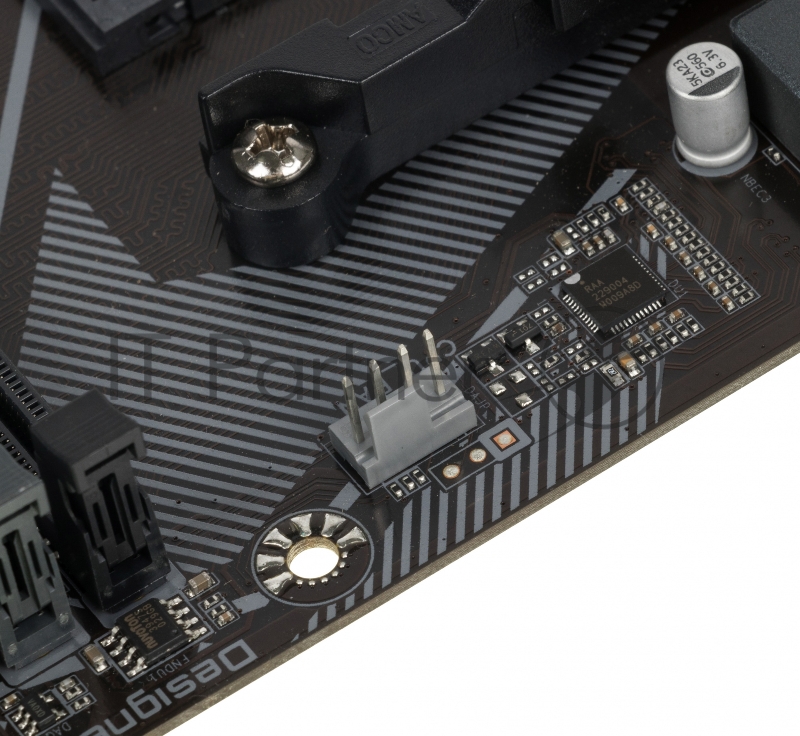 Материнская плата GIGABYTE B550M DS3H (V1.7) Soc-AM4 AMD B550 4xDDR4 mATX AC`97 8ch(7.1) GbLAN RAID+DVI+HDMI