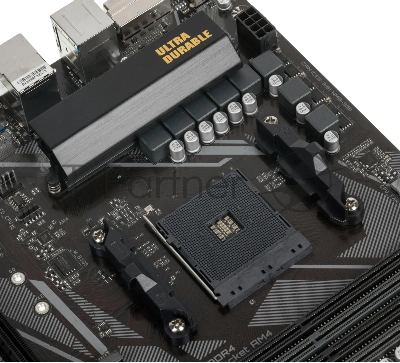 Материнская плата GIGABYTE B550M DS3H (V1.7) Soc-AM4 AMD B550 4xDDR4 mATX AC`97 8ch(7.1) GbLAN RAID+DVI+HDMI
