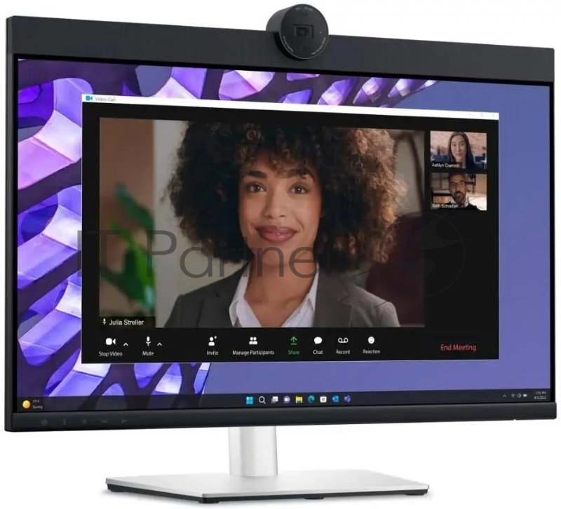 Монитор Dell 23.8 P2424HEB черный IPS LED 16:9 HDMI M/M Cam матовая HAS Piv 250cd 178гр/178гр 1920x1080 60Hz DP FHD USB Touch 6.46кг