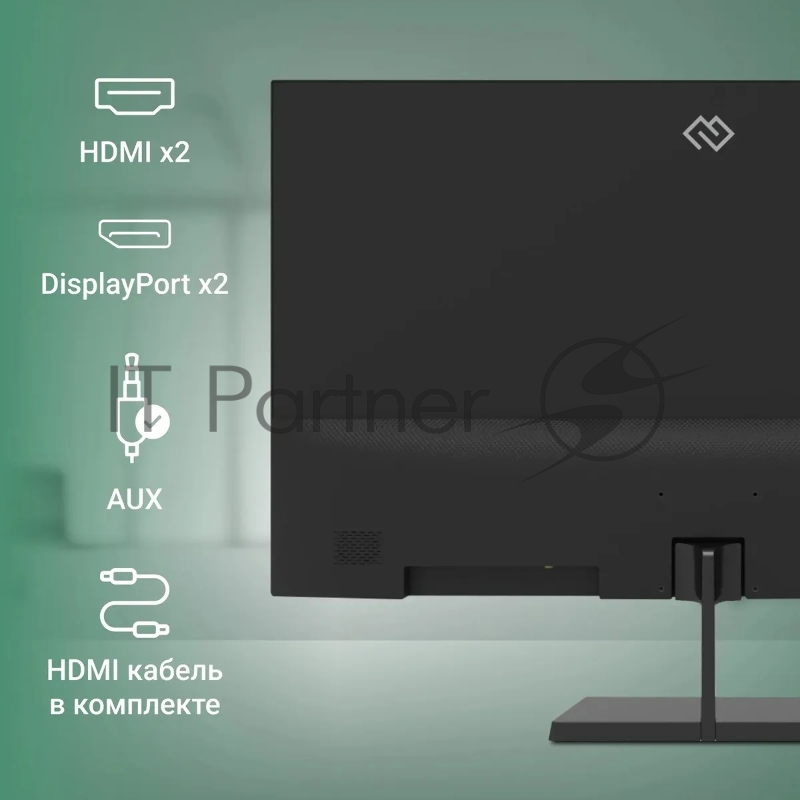 Монитор Digma 31.5 Progress 32A501U черный VA 4ms 16:9 HDMI матовая 300cd 178гр/178гр 3840x2160 60Hz G-Sync DP 4K 6кг