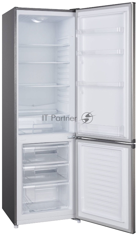 Холодильник с морозильной камерой Evelux FS 2220 X