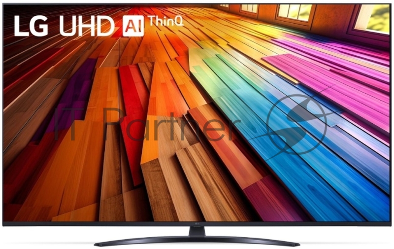 Телевизор LED LG 50 50UT81006LA.ARUB черный 4K Ultra HD 60Hz DVB-T DVB-T2 DVB-C DVB-S2 USB WiFi Smart TV