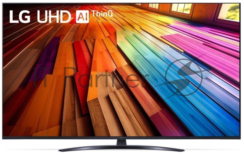 Телевизор LED LG 50 50UT81006LA.ARUB черный 4K Ultra HD 60Hz DVB-T DVB-T2 DVB-C DVB-S2 USB WiFi Smart TV