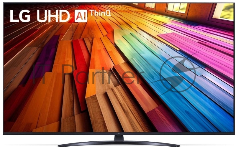 Телевизор LED LG 50 50UT81006LA.ARUB черный 4K Ultra HD 60Hz DVB-T DVB-T2 DVB-C DVB-S2 USB WiFi Smart TV