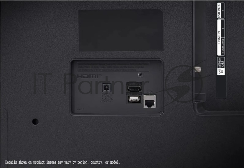 Телевизор LED LG 50 50UT81006LA.ARUB черный 4K Ultra HD 60Hz DVB-T DVB-T2 DVB-C DVB-S2 USB WiFi Smart TV