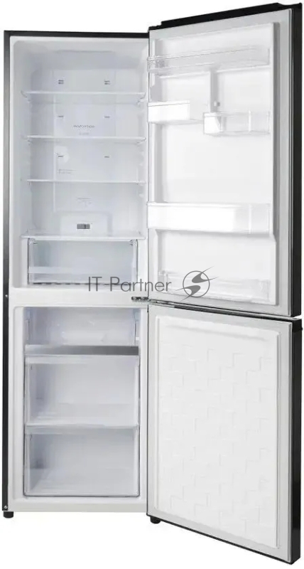 Холодильник Hitachi R-B410PUC6 BBK 2-хкамерн. черный инвертер