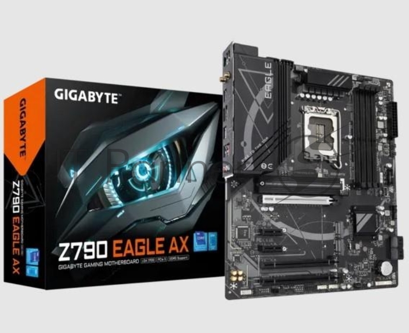 Материнская плата Gigabyte Z790 EAGLE AX Soc-1700 Intel Z790 4xDDR5 ATX AC`97 8ch(7.1) 2.5Gg RAID+HDMI+DP