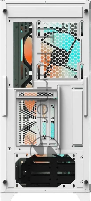 Корпус Gigabyte C301GW белый без БП ATX 4x120mm 4x140mm 2xUSB3.0 audio bott PSU