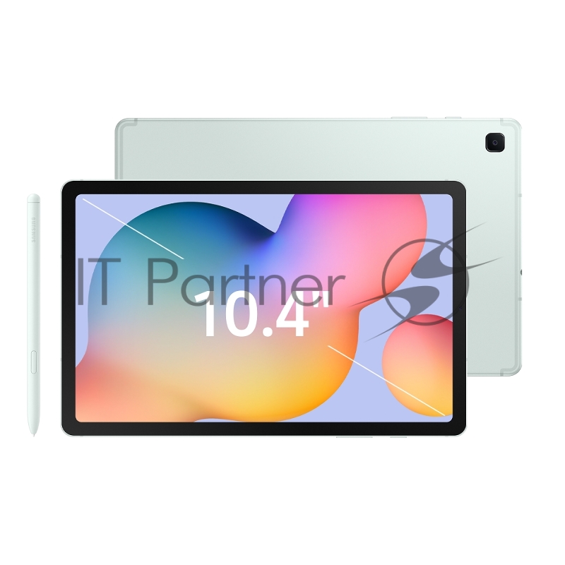 Планшет Samsung Galaxy Tab S6 Lite SM-P625 1280 (2.4) 8C RAM4Gb ROM128Gb 10.4 TFT 2000x1200 3G 4G Android 14 мятный 8Mpix 5Mpix BT GPS WiFi Touch microSD 1Tb 7040mAh