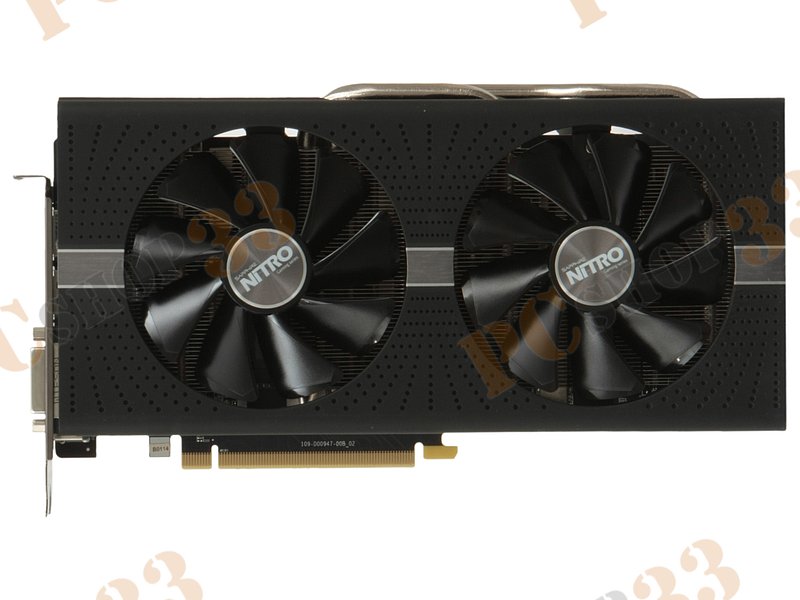 Видеокарта Sapphire Radeon RX 570 Nitro+ OC W/BP (UEFI) 8ГБ 11266-09 (Radeon RX 570, DDR5, DVI, 2xHDMI, 2xDP) (PCI-E)