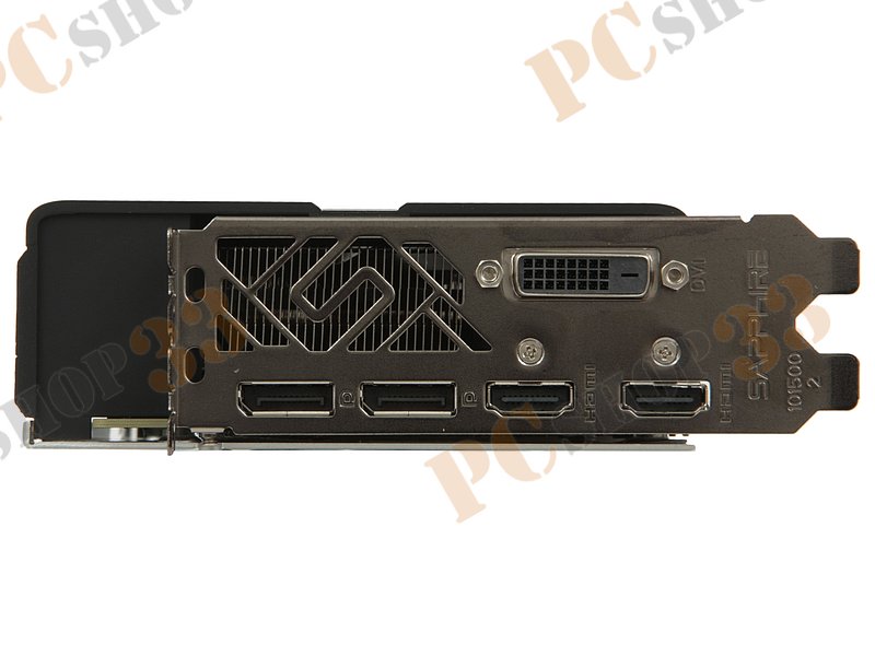 Видеокарта Sapphire Radeon RX 570 Nitro+ OC W/BP (UEFI) 8ГБ 11266-09 (Radeon RX 570, DDR5, DVI, 2xHDMI, 2xDP) (PCI-E)