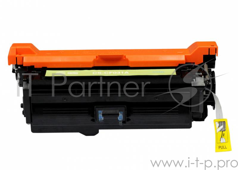 Тонер Картридж Cactus CS-CF031A голубой для HP CLJ CM4540 (12500стр.)