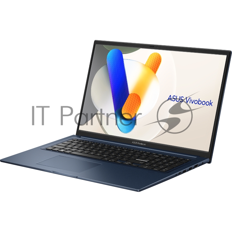 Ноутбук ASUS Vivobook 17 X1704ZA-AU307 Intel®Core™ i7-1255U Processor 1.7 GHz (12M Cache, up to 4.7 GHz, 10 cores) DDR4 16GB IPS 1TB M.2 NVMe™ PCIe® 3.0 SSD Intel Iris X Graphics 17.3 FHD (1920 x 1080) 16:9