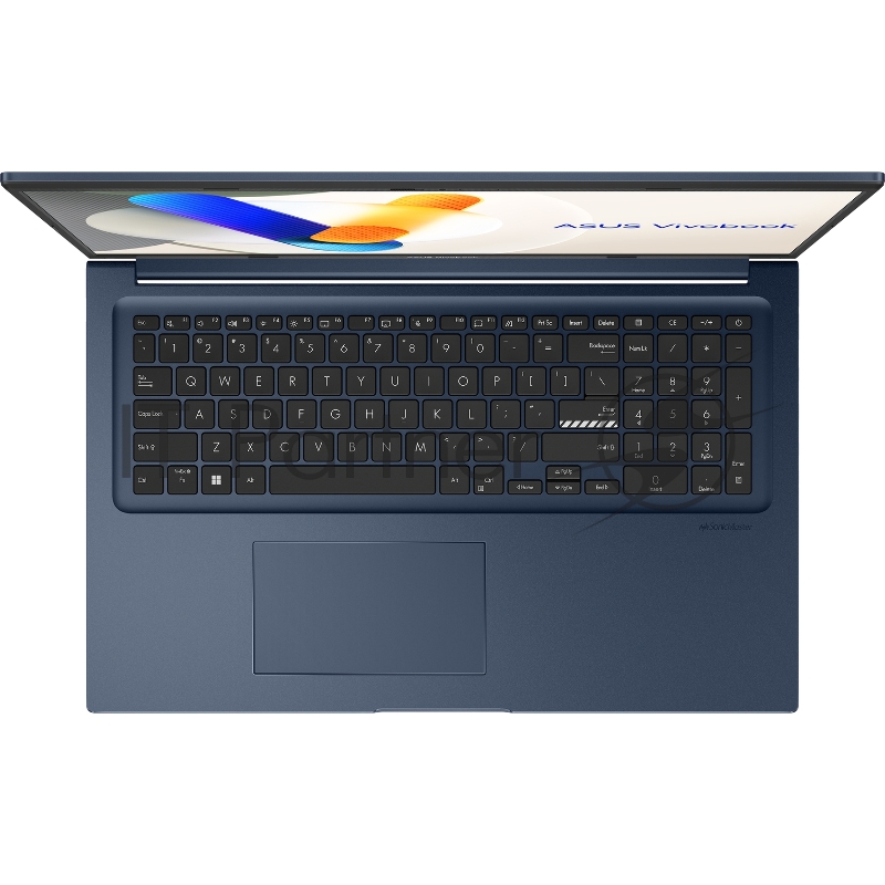 Ноутбук ASUS Vivobook 17 X1704ZA-AU307 Intel®Core™ i7-1255U Processor 1.7 GHz (12M Cache, up to 4.7 GHz, 10 cores) DDR4 16GB IPS 1TB M.2 NVMe™ PCIe® 3.0 SSD Intel Iris X Graphics 17.3 FHD (1920 x 1080) 16:9