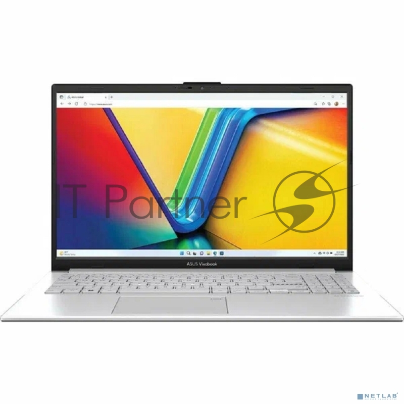 Ноутбук ASUS Vivobook Go 15 E1504FA-BQ154W AMD Ryzen™ 3 7320U Mobile Processor 2.4GHz (4-core/8-thread, 4MB cache, up to 4.1 GHz max boost) LPDDR5 8GB IPS 256GB M.2 NVMe™ PCIe® 3.0 SSD AMD Radeon™ Graphics 15