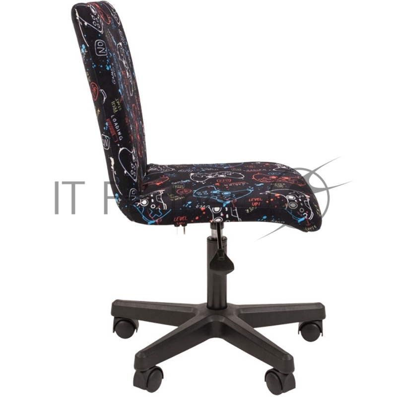 Кресло CHAIRMAN Kids 109 GAME (ткань, черный пластик)