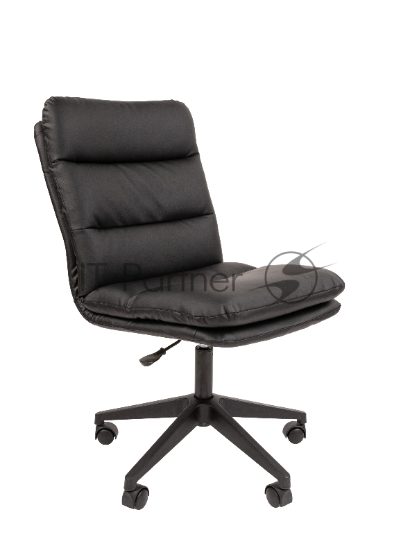Офисное кресло Chairman 919 черное (экокожа, газпатрон, ролики)