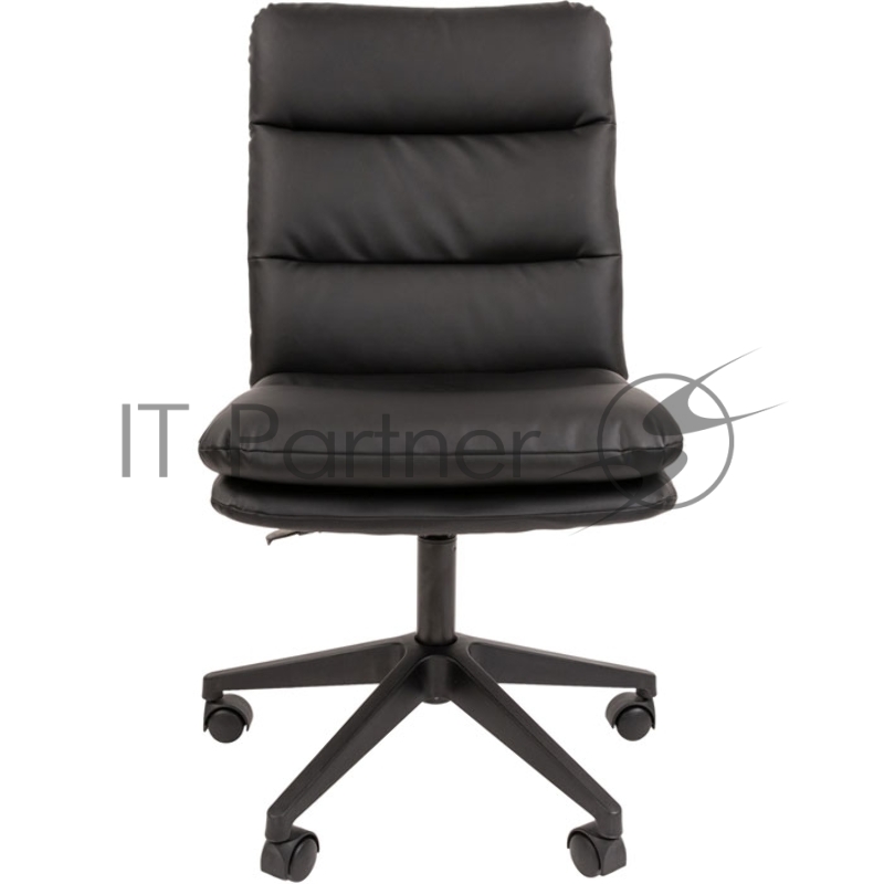 Офисное кресло Chairman 919 черное (экокожа, газпатрон, ролики)