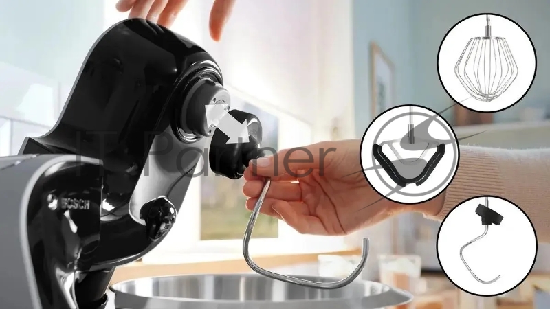 Кухонная машина Bosch MUM5XC4E планетар.вращ. 1000Вт