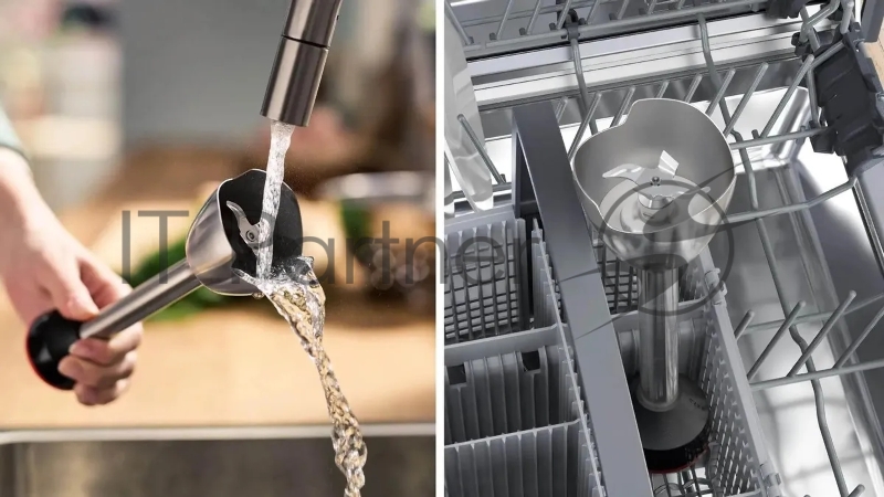 Блендер погружной Bosch MSM4B670 1000Вт черный