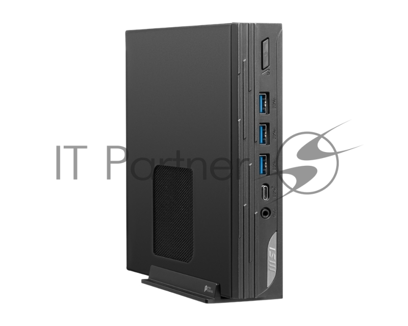 Мини ПК MSI Pro DP10 12M Mini Core i3-1215U (1.2GHz), 8Gb DDR4 SO-DIMM, 256GB SSD M.2, Intel UHD Graphics 730, noDVD, WiFi, BT, 120W, VESA, COM Port, noOS, 1y war-ty