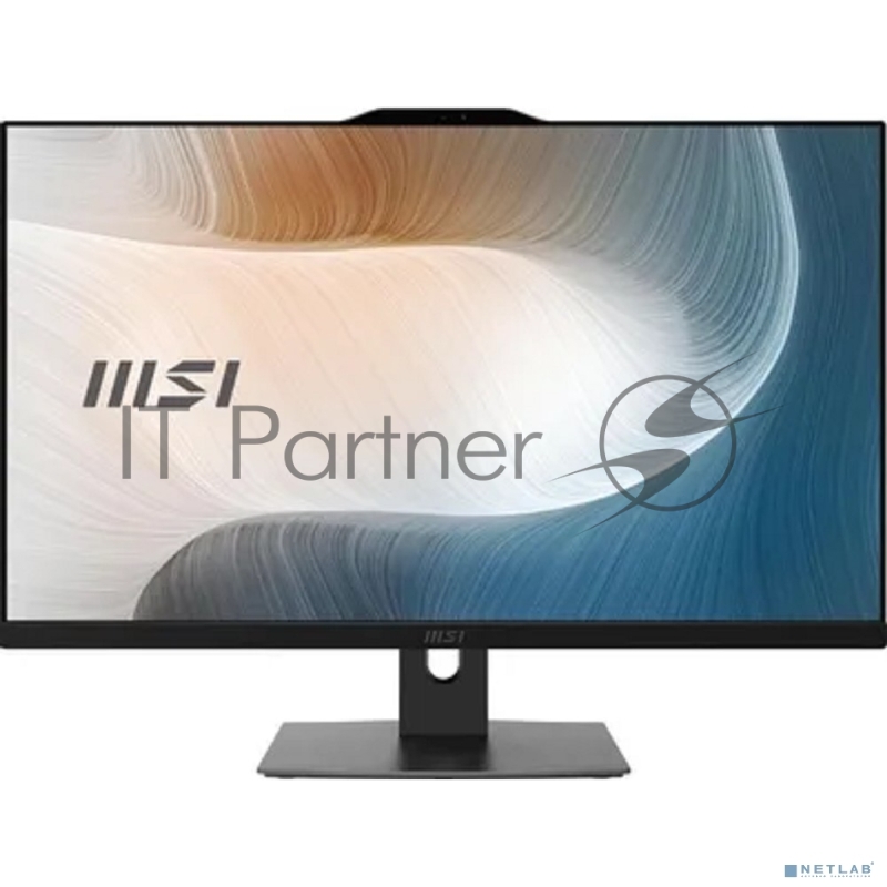 Моноблок MSI Modern AM272P 12M AiO 27 FHD(1920x1080)IPS AG Non-touch, Core i7-1260P(2.1GHz), 32GB DDR4(2x16GB), 1TB SSD M.2,Intel UHD,WiFi,BT,camera,WirelessKB& Eng/Rus,NoOS,1y war-ty,Black