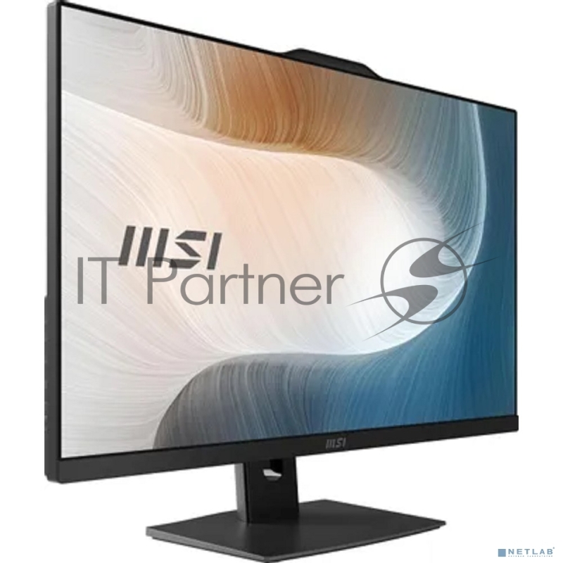 Моноблок MSI Modern AM272P 12M AiO 27 FHD(1920x1080)IPS AG Non-touch, Core i7-1260P(2.1GHz), 32GB DDR4(2x16GB), 1TB SSD M.2,Intel UHD,WiFi,BT,camera,WirelessKB& Eng/Rus,NoOS,1y war-ty,Black
