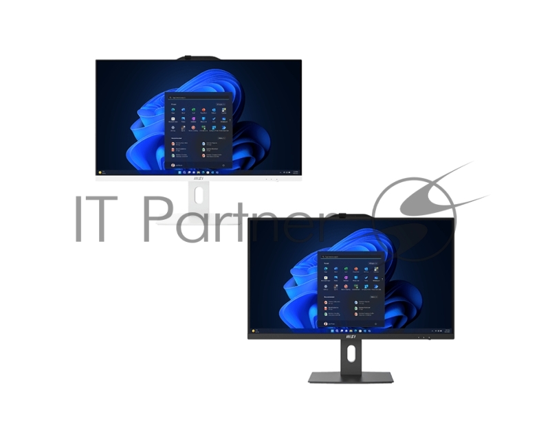 Моноблок MSI Pro AP272P 14M AiO 27 FHD (1920x1080)IPS AG Non-touch, Core i7-14700 (2.1GHz), 16Gb DDR4(2x8Gb), 512GB SSD M.2, Intel UHD, WiFi, BT, camera, WirelessKB&mouse Eng/Rus,noOS,1y war-ty, White