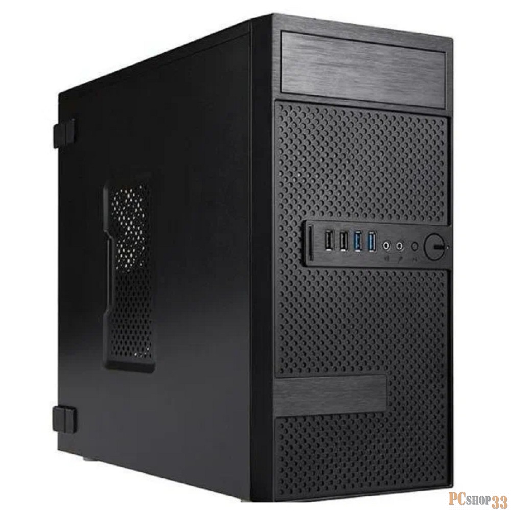 Корпус Mini Tower InWin EFS063 Black 450W RB-S450HQ7-0 U3*2+U2*2+A(HD) + front fan holder + Screwless mATX