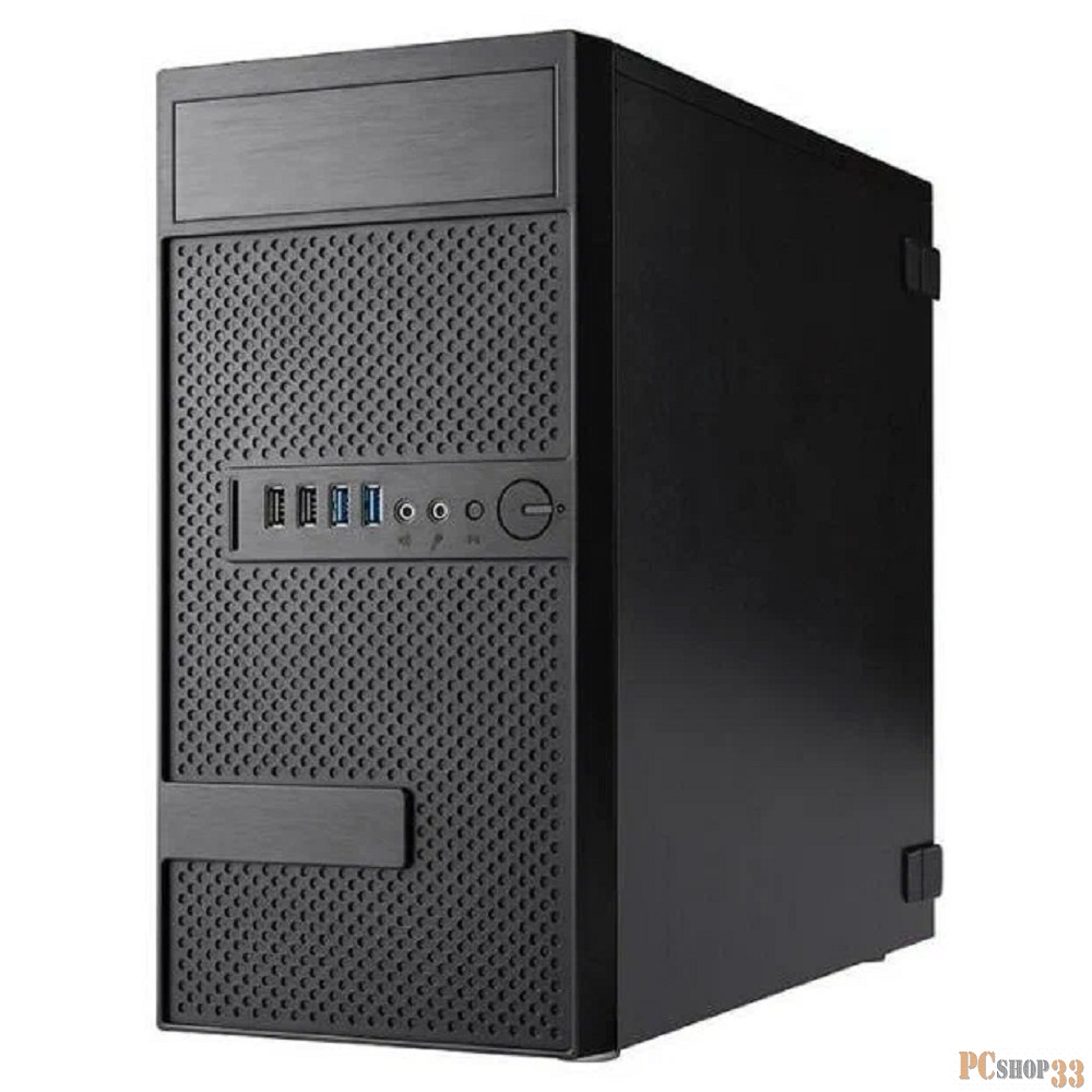 Корпус Mini Tower InWin EFS063 Black 450W RB-S450HQ7-0 U3*2+U2*2+A(HD) + front fan holder + Screwless mATX