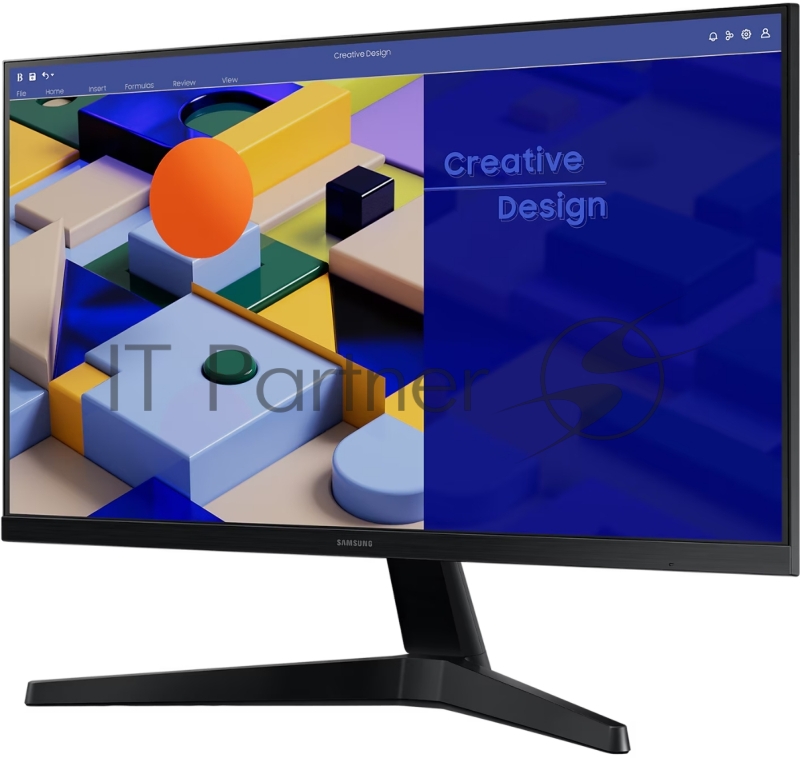 Монитор Samsung 24 LS24C312EAIXCI (IPS, 75 Гц, LED, 1920х1080, HDMI 1.4, VGA)