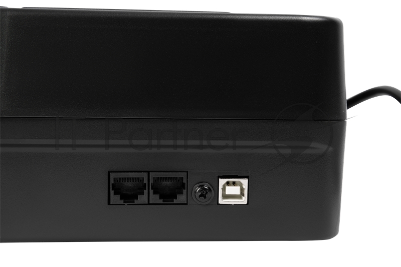 Источник бесперебойного питания SMARTWATT линейно-интерактивный, 1000/600 ВА/Вт, напольный/настенный, LCD дисплей, Shuko CEE7/4 - 8 шт. (4 шт. с резервным питанием, 4 шт. - сетевой фильтр)