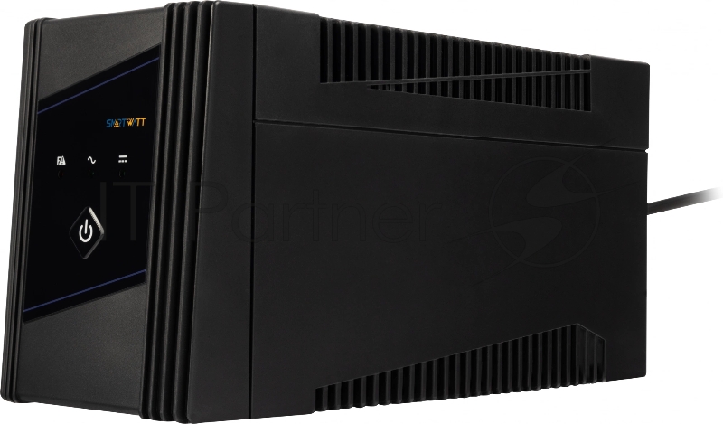 Источник бесперебойного питания SMARTWATT линейно-интерактивный, 650/360 ВА/Вт, напольный, LED индикация, Shuko CEE7/4 - 2 шт.