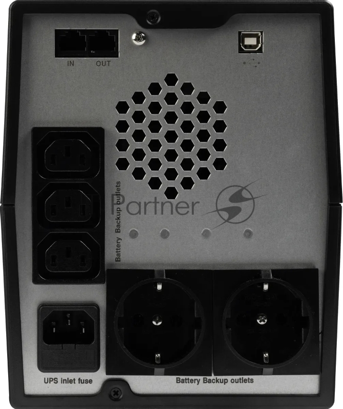 Источник бесперебойного питания SMARTWATT линейно-интерактивный SIN, 1000/700 ВА/Вт, напольный, LED индикация, Shuko CEE7/4 - 2 шт. , IEC C13 - 3 шт.