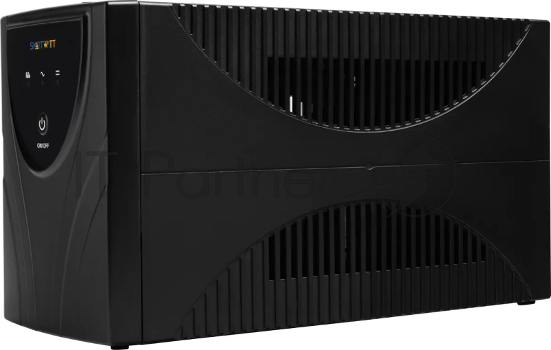 Источник бесперебойного питания SMARTWATT линейно-интерактивный SIN, 1000/700 ВА/Вт, напольный, LED индикация, Shuko CEE7/4 - 2 шт. , IEC C13 - 3 шт.