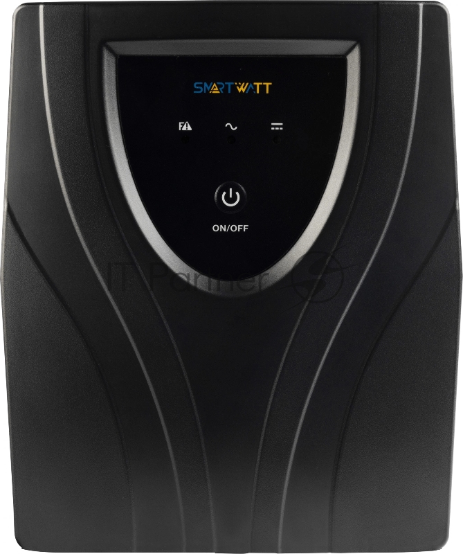 Источник бесперебойного питания SMARTWATT линейно-интерактивный SIN, 1000/700 ВА/Вт, напольный, LED индикация, Shuko CEE7/4 - 2 шт. , IEC C13 - 3 шт.